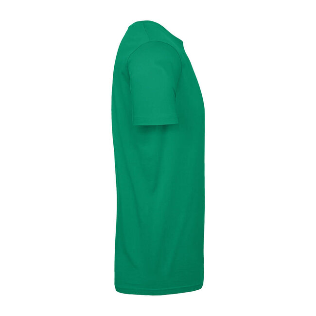 Basic t-shirt heren groen