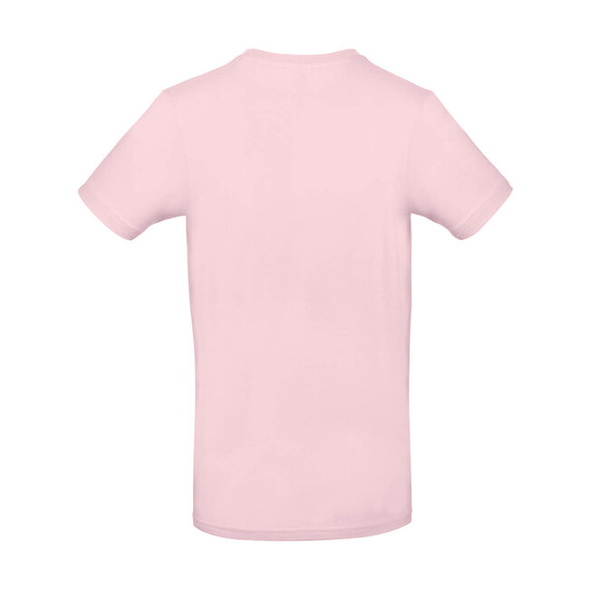 Basic T-shirt heren roze