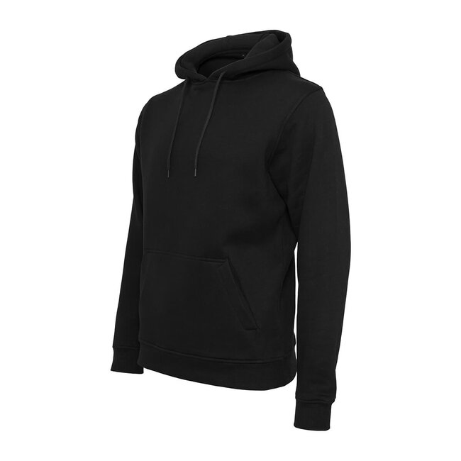 Premium heavy hoodie heren zwart - Extra dik materiaal