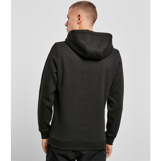 Premium heavy hoodie heren zwart - Extra dik materiaal
