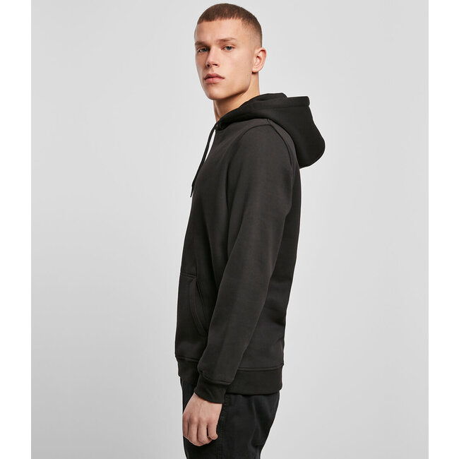 Premium heavy hoodie heren zwart - Extra dik materiaal