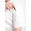 Basic koksbuis korte mouw met drukknop unisex wit
