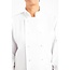 Whites Chefs Clothing Basic koksbuis lange mouw met drukknop unisex wit