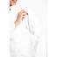 Basic koksbuis lange mouw met drukknop unisex wit