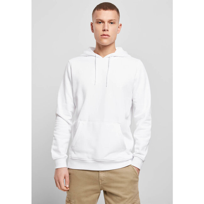 Premium heavy hoodie heren wit - Extra dik materiaal