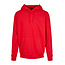 Build your brand Premium heavy hoodie heren rood - Extra dik materiaal