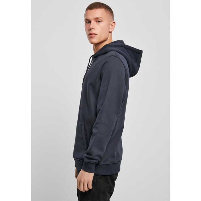 Premium heavy hoodie heren navy blauw - Extra dik materiaal