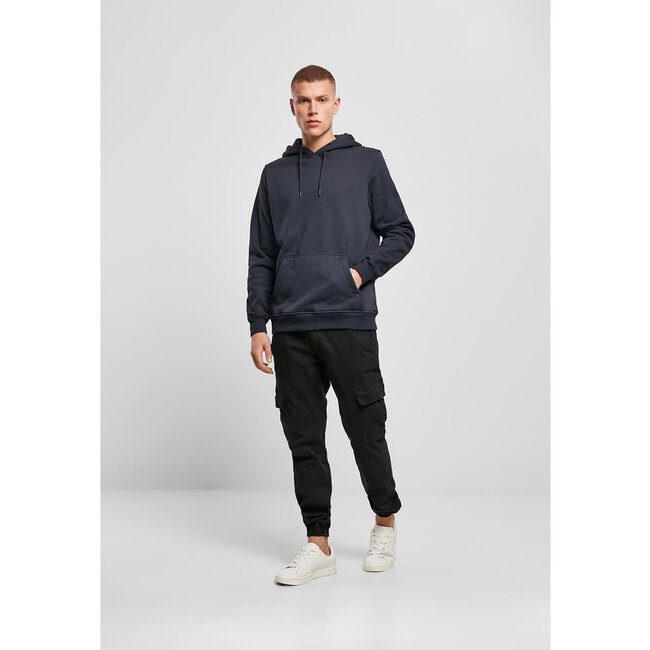Premium heavy hoodie heren navy blauw - Extra dik materiaal