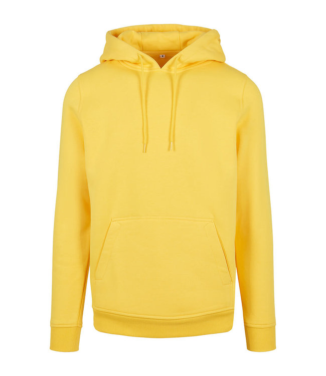Premium heavy hoodie geel - Extra - Fabrixs