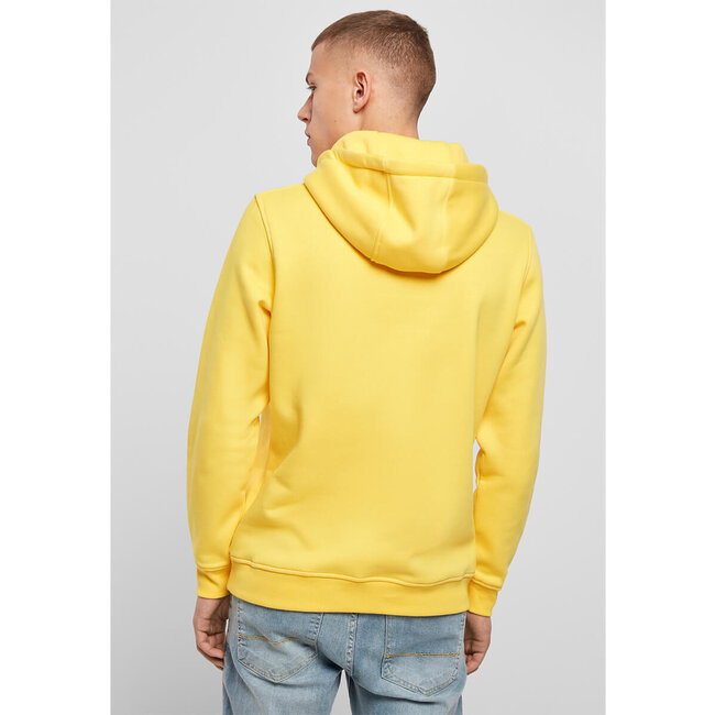 Premium heavy hoodie heren geel - Extra dik materiaal