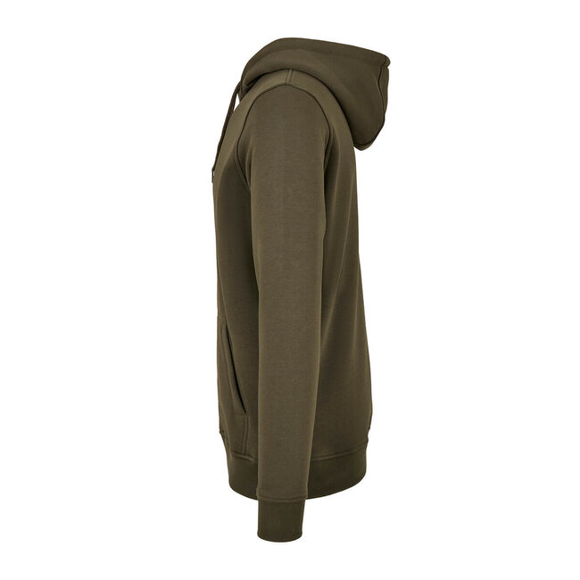 Premium heavy hoodie heren olijfgroen - Extra dik materiaal