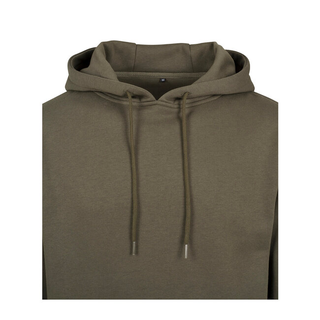 Premium heavy hoodie heren olijfgroen - Extra dik materiaal