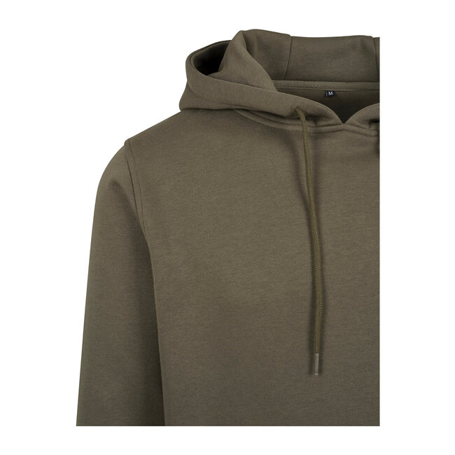 Premium heavy hoodie heren olijfgroen - Extra dik materiaal