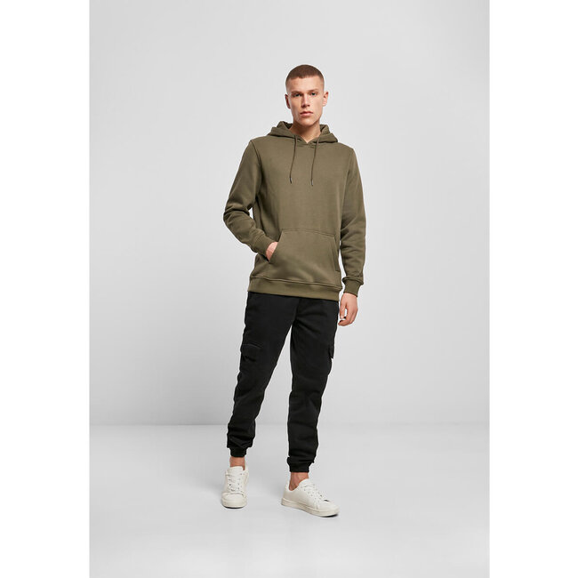 Premium heavy hoodie heren olijfgroen - Extra dik materiaal