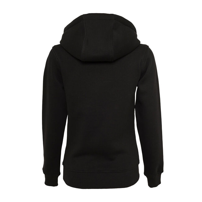 Premium heavy hoodie dames zwart - Extra dik materiaal