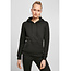 Build your brand Premium heavy hoodie dames zwart - Extra dik materiaal