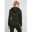 Build your brand Premium heavy hoodie dames zwart - Extra dik materiaal