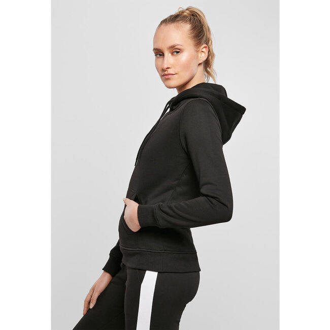 Premium heavy hoodie dames zwart - Extra dik materiaal