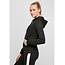 Premium heavy hoodie dames zwart - Extra dik materiaal