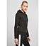 Build your brand Premium heavy hoodie dames zwart - Extra dik materiaal