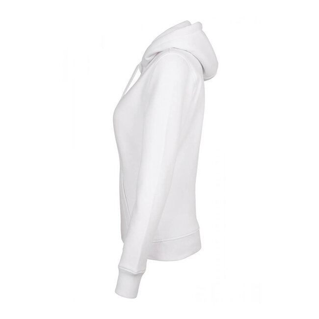 Premium heavy hoodie dames wit - Extra dik materiaal