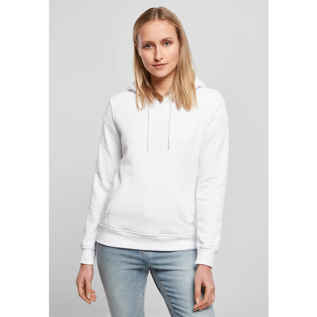 Premium heavy hoodie dames wit - Extra dik materiaal