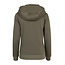 Premium heavy hoodie dames olijfgroen - Extra dik materiaal