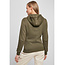Premium heavy hoodie dames olijfgroen - Extra dik materiaal