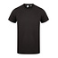 Premium t-shirt heren met stretch zwart