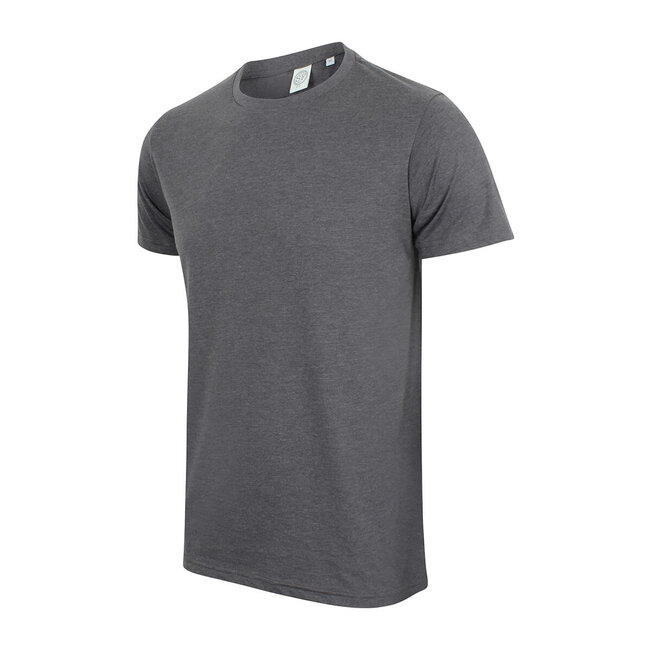 Premium t-shirt heren met stretch zwart