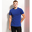 Premium t-shirt heren met stretch navy blauw