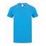Premium t-shirt heren met stretch baby blauw