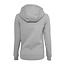 Build your brand Premium heavy hoodie dames grijs - Extra dik materiaal