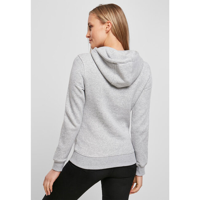 Premium heavy hoodie dames grijs - Extra dik materiaal