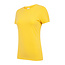 Premium t-shirt dames met stretch geel