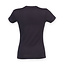 Premium t-shirt dames met stretch navy blauw