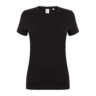 Skinnifit Premium t-shirt met stretch ♀