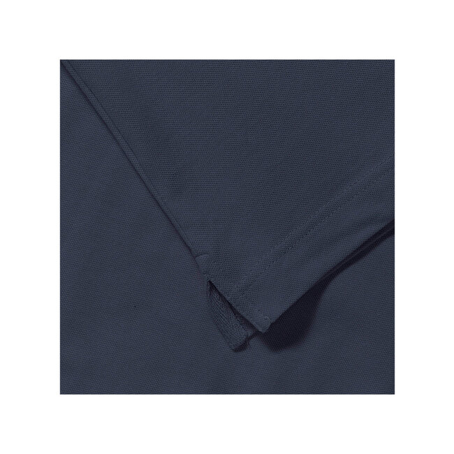 Premium polo heren long met stretch zwart