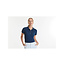 Premium polo dames long met stretch grijs