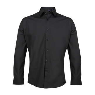 Premier Basic poplin overhemd lange mouw ♂