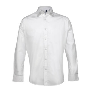 Premier Basic poplin overhemd lange mouw ♂