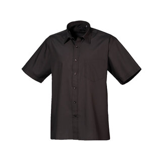 Premier Basic poplin overhemd korte mouw ♂