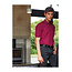 Basic poplin overhemd korte mouw heren wit
