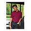 Basic poplin overhemd korte mouw heren wit