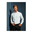 Basic poplin stretch overhemd lange mouw heren zwart