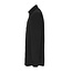 Basic poplin stretch overhemd lange mouw heren zwart