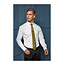 Basic poplin stretch overhemd lange mouw heren babyblauw