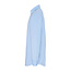 Basic poplin stretch overhemd lange mouw heren babyblauw