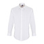 Basic poplin stretch overhemd lange mouw heren wit
