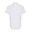 Basic poplin stretch overhemd korte mouw heren wit
